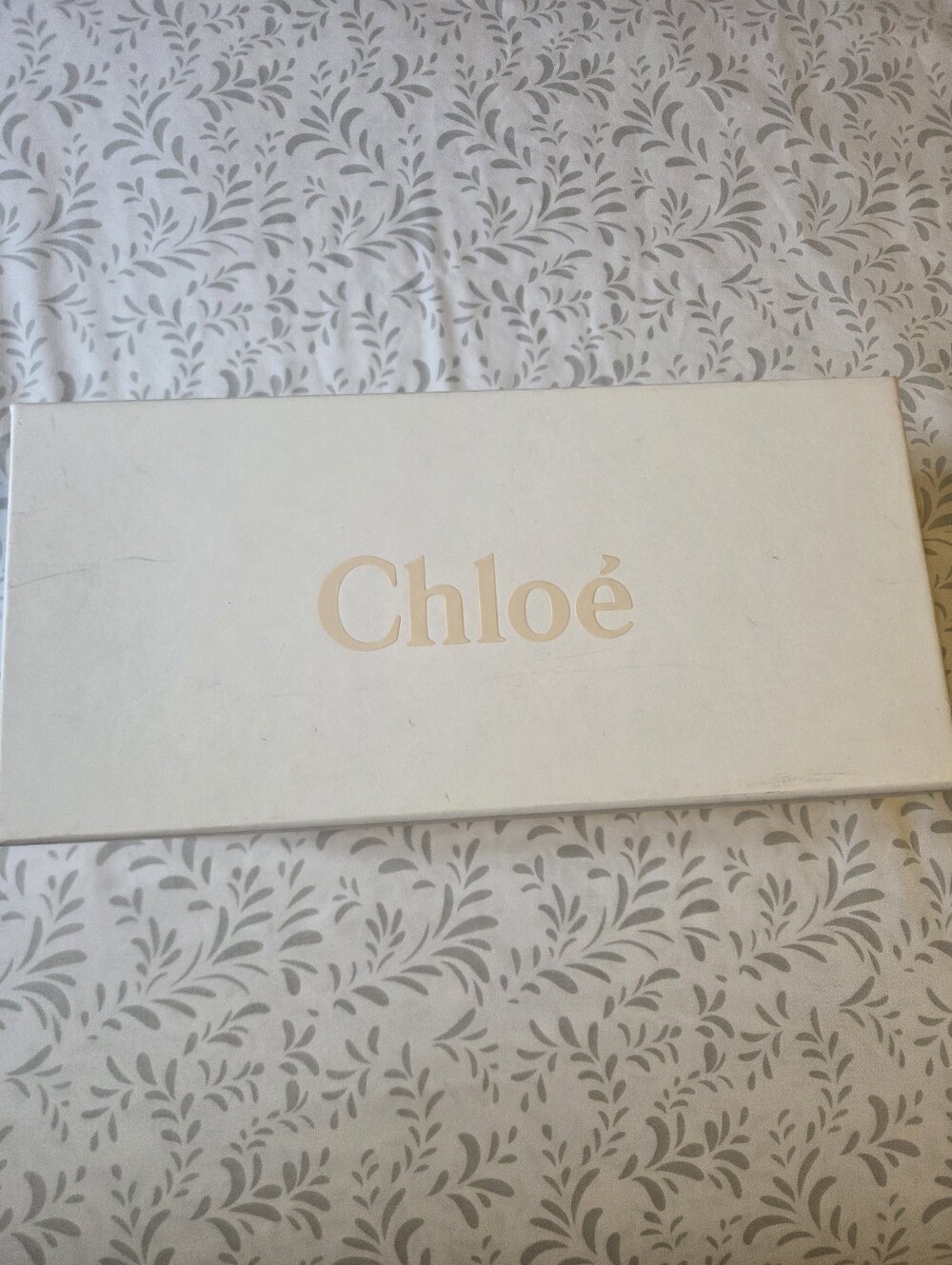 Chloe Navy Blue Croc-Embossed Pointed Toe Flats - Picture 5 of 5